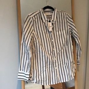 NWT j.crew button down (classic) size 4